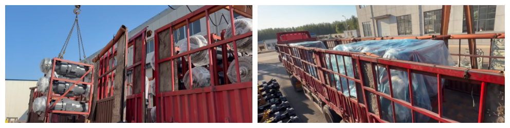 PY180 Grader Intermediate Reducer Assembly Shipped to Russia | Lutong Heavy Machinery